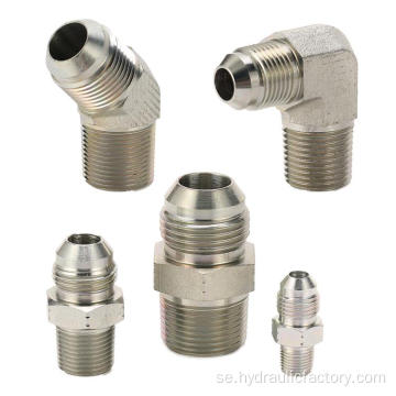 Hydraulisk NPT till JIC -adaptrar